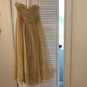 H&M strapless dress
